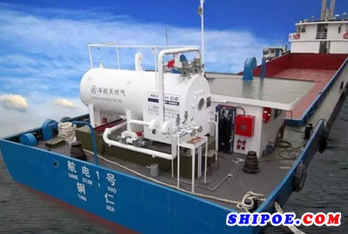 LNG-柴油双燃料动力集装箱船