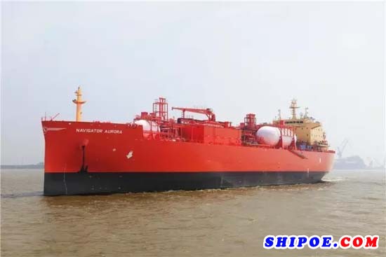 江南造船 3.75万立方米液化乙烯船