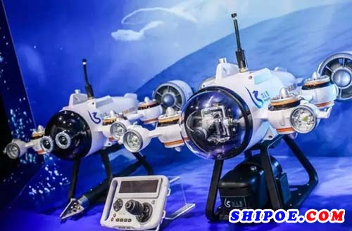 天津海博会  水下机器人