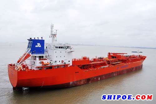 新时代造船 33000吨不锈钢化学品船