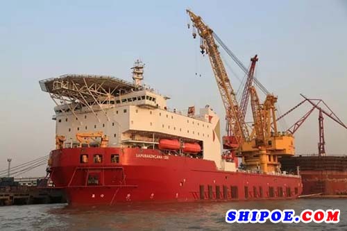 南通中远船务   海洋钻井辅助平台  铺管船  风电安装船