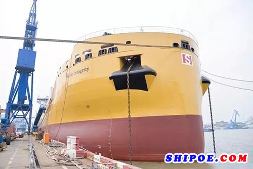 沪东中华造船    38000吨化学品船