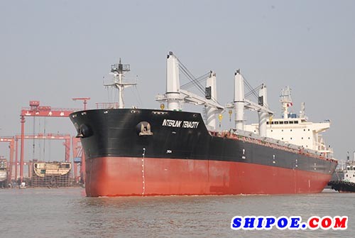泰州口岸船舶新签4艘GD3.8万吨散货船    船海装备网
