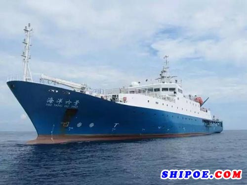 广东中远船务完成南极科学功勋船“海洋六号”修理工程