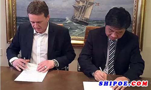 乌斯坦集团与招商工业集团签订探险邮轮合同