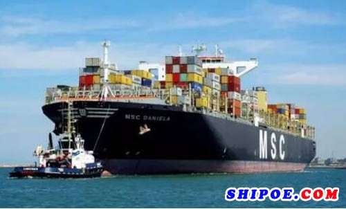 超大型集装箱船“MSC Daniela”号恢复正常营运