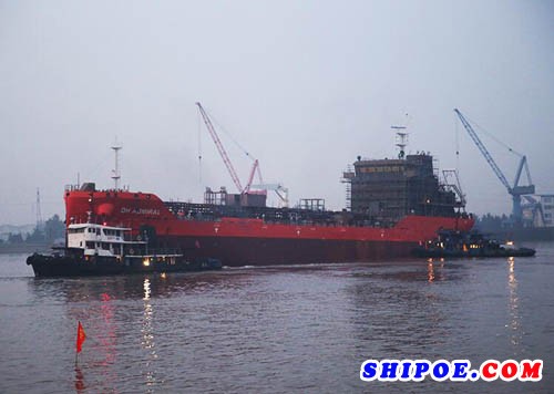 南通市通宝船舶有限公司为上海鼎衡船务批量建造的8500DWT化学品船