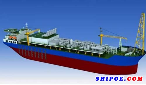 七〇八所与中海油研究总院签订了流花FPSO船体基本设计合同