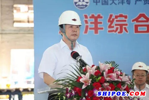 国家海洋局副局长孙书贤表示：建造科考船是大洋工作的基础