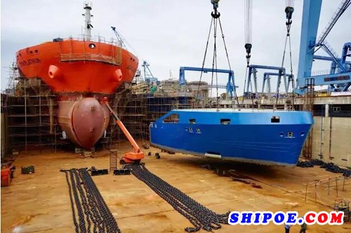 中航鼎衡为瑞典船东Furetank集团建造的16300吨双燃料化学品船