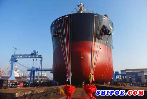 中船澄西为招商轮船建造的59号6.4万吨散货船