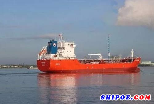 航通船业一艘7800吨沥青船交付