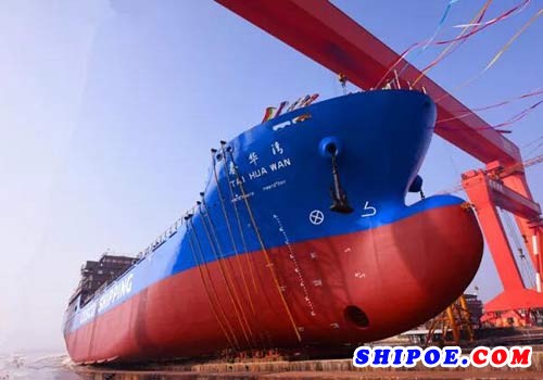 首制7500吨沥青船是中船澄西扬州分公司成功建造下水的第4艘沥青船产品