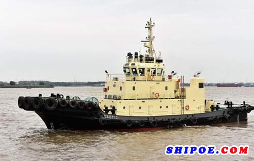 镇江船厂顺利交付1艘2942kW全回转拖船