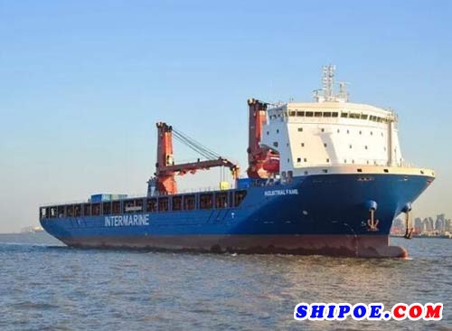 沪东中华造船13000吨首制船试航顺利