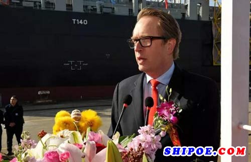 TUFTON海运船舶管理公司总经理罗伊内先生致辞