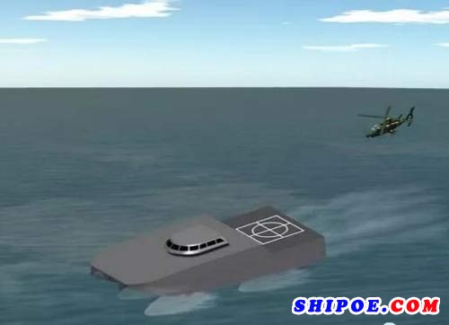 “墨渊”号高速超空泡多体船