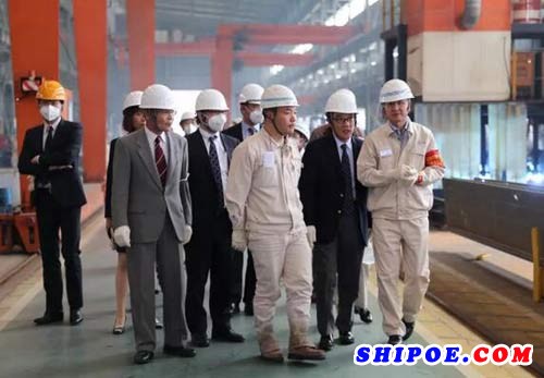 南通远洋配套与日本三菱重工业株式会社开展业务交流