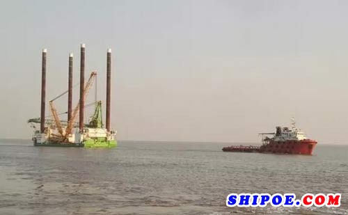 启东中远海工首个海工修理项目“力雅”完工开航
