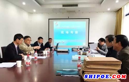 上海市船舶工程重点实验室现场考察