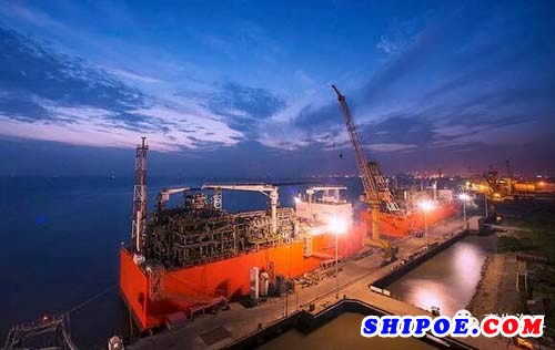 惠生海工成功交付世界首个驳船型FSRU