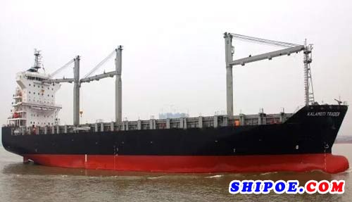 作為中船黃埔文沖為L(zhǎng)OMAR SHIPPING公司精心打造的2200TEU.E0系列第六條船，也是該系列的收官之作