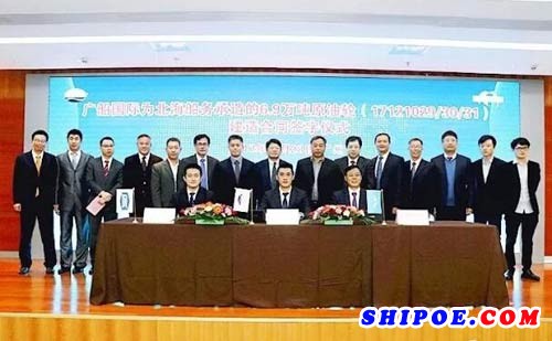 中国船舶及海洋工程设计研究院（MARIC）设计的扬子型宽体系列油轮连续签下订单