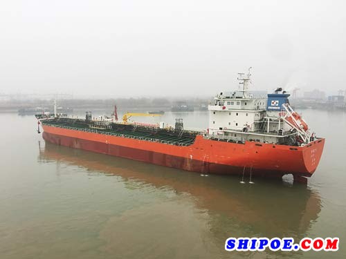 海通海洋工程一艘13800吨成品油船顺利交付