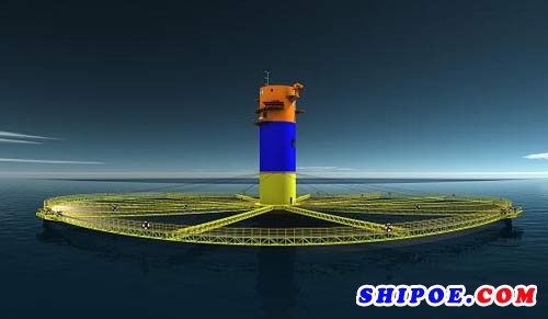 单柱半潜式深海渔场项目是马尾造船公司与福鼎城投公司的首次合作