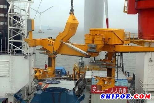 国内首台GE大功率海上风机顺利安装