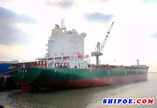 中谷海运第二艘2500箱集装箱船交船