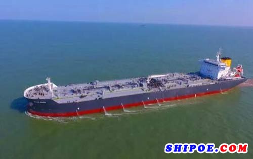 3.7万吨沥青船由中船澄西扬州造船基地建造