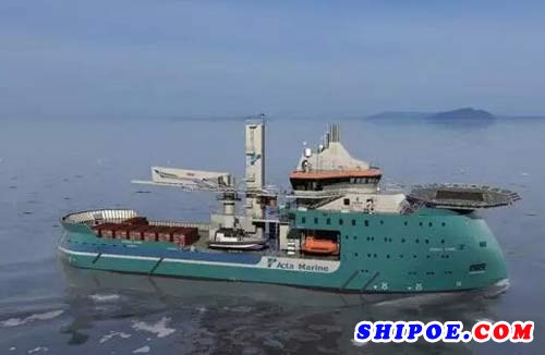 乌斯坦再获Acta Marine W2W 海上风场建设支持船订单