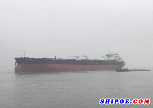 新韩通船舶重工114000吨油船圆满试航归来
