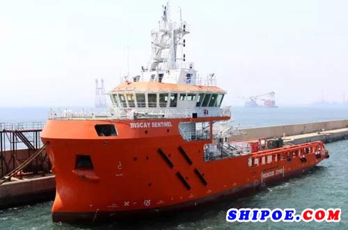大连中远海运重工为马来西亚Nam Cheong公司设计、建造的系列应急响应救助船（ERRV）2号船“海湾哨兵”