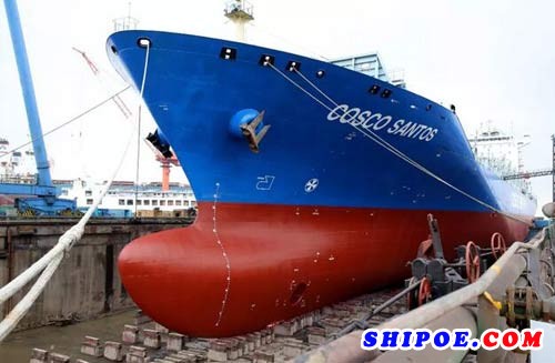舟山中远海运重工首秀新型改装修理项目