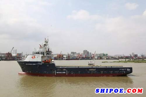 UT771CDL平臺供應船“SEACOSCO OHIO”順利開航