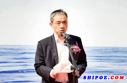 上海船厂党委书记、副董事长杜可顺致辞