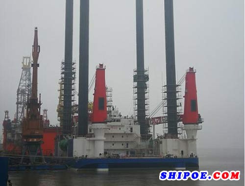 苏通船务优质快速完成DJHC8009海工平台项目异地接桩工程