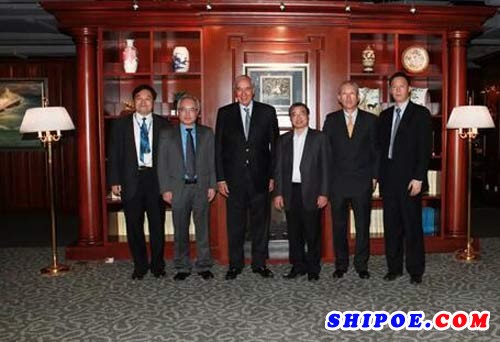 中国船级社莫鉴辉书记会见希腊DIANA航运公司总裁Palios先生