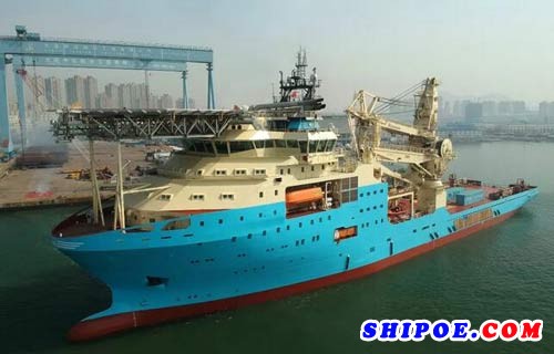 大连中远海运重工系列深水海工作业船全部交付