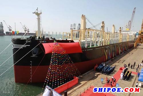 山船重工交付又一艘3.85万吨散货船 灵便型船舶形成市场品牌