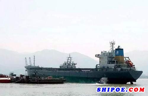 东南造船20500DWT散货船DN-S205-1顺利试航