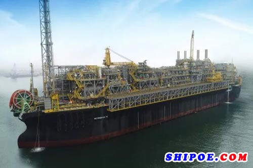 中国船厂首个FPSO改装总包项目在大连中远海运重工完工交付