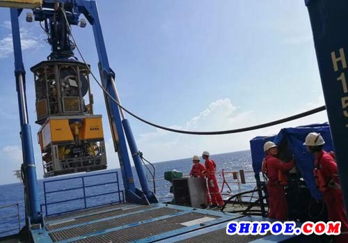 中海油深圳惠州33—1油田联合开发项目”水下作业顺利完工