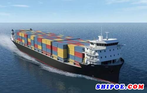 理工光大中标江海直达1100集装箱示范船建造项目