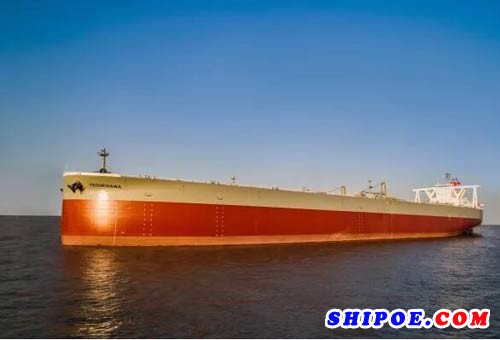 南通中远海运川崎又一艘31.1万吨油轮交付
