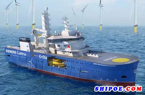 Bibby为达门SOV风电运维母船订购SMST舷梯与3D起重机