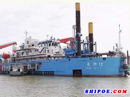 “长狮12”钢桩定位系统在江苏盐城滨海港多个水域先后实现了主辅钢桩立桩