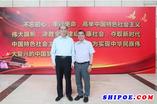 中国船级社莫鉴辉书记率队拜访中国船舶工业集团